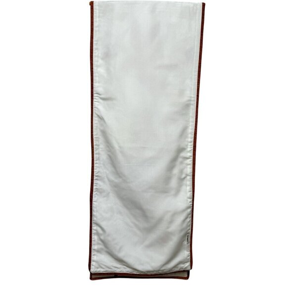 PIER 1 IMPORTS Table Runner Embroidered Harvest Floral and Leaves 14x70" - Picture 11 of 12